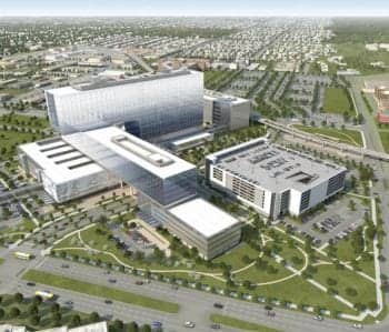 The new Parkland hospital