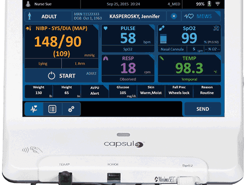 Vital Signs Patient Monitoring System
