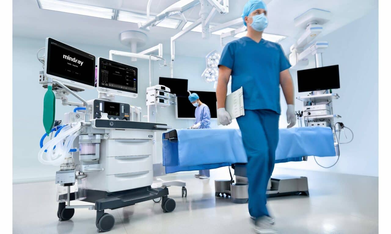 Mindray Launches New High-End Anesthesia Systems