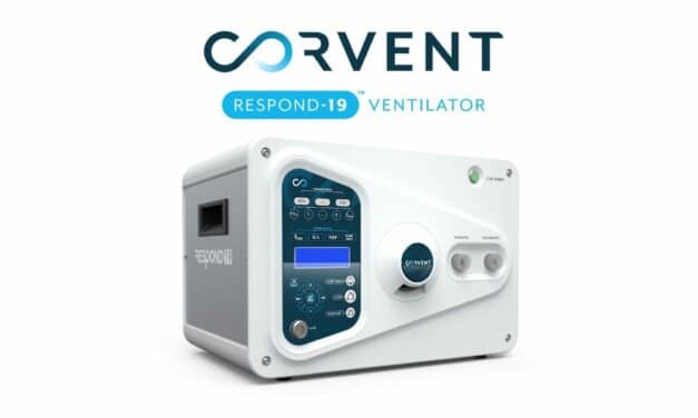 CorVent Medical Nabs CE Mark for Respond-19 Ventilator