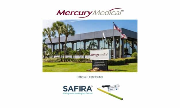 Mercury Medical to Distribute Medovate’s SAFIRA in USA