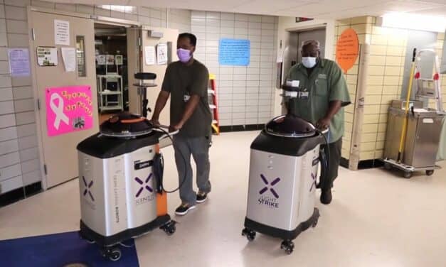 Hospital Uses Germ-Fighting Robots to Combat COVID-19