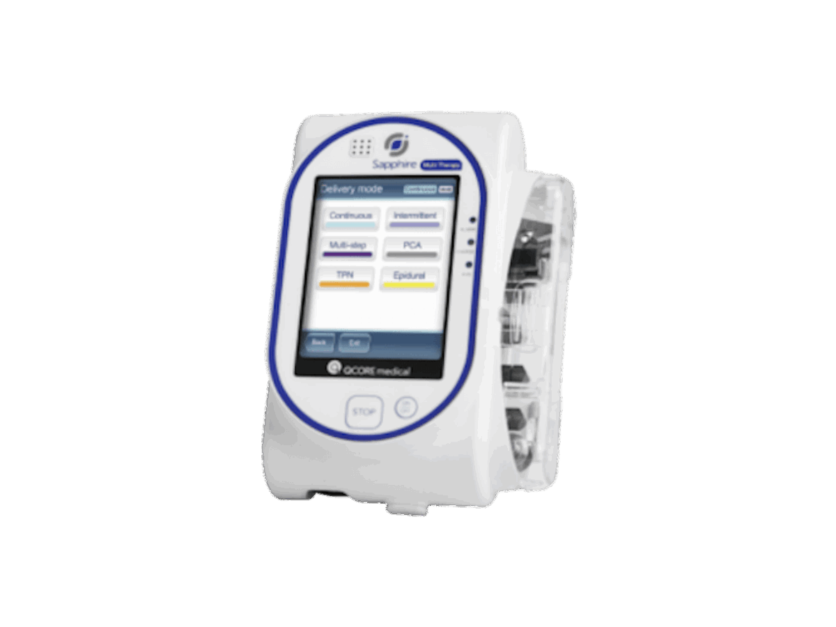Pompe à Perfusion Ambulatoire Eitan Medical Sapphire Multitherapy - Occasion, Excellent état, Avec Accessoires