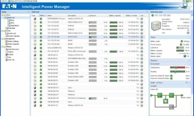 Eaton Launches Upgraded Power Management Software