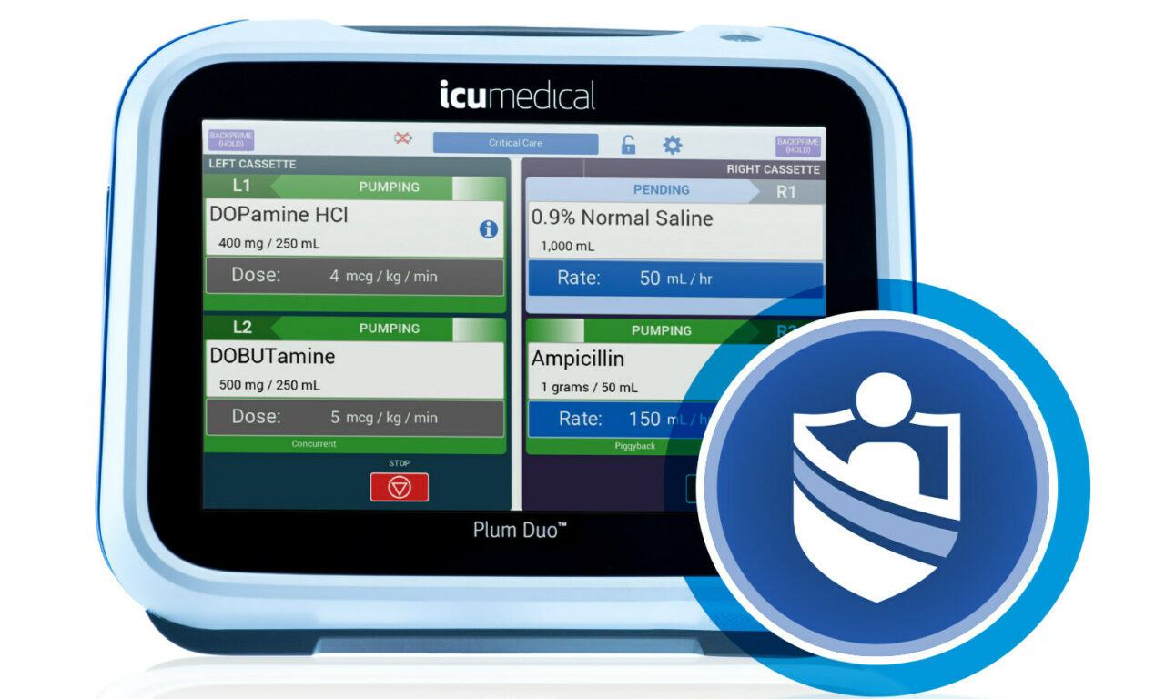 ICU Medical Infusion Pump, Software Nab FDA Clearance