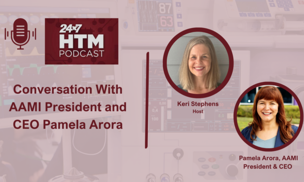 AAMI President Pamela Arora on Advancing HTM Standards