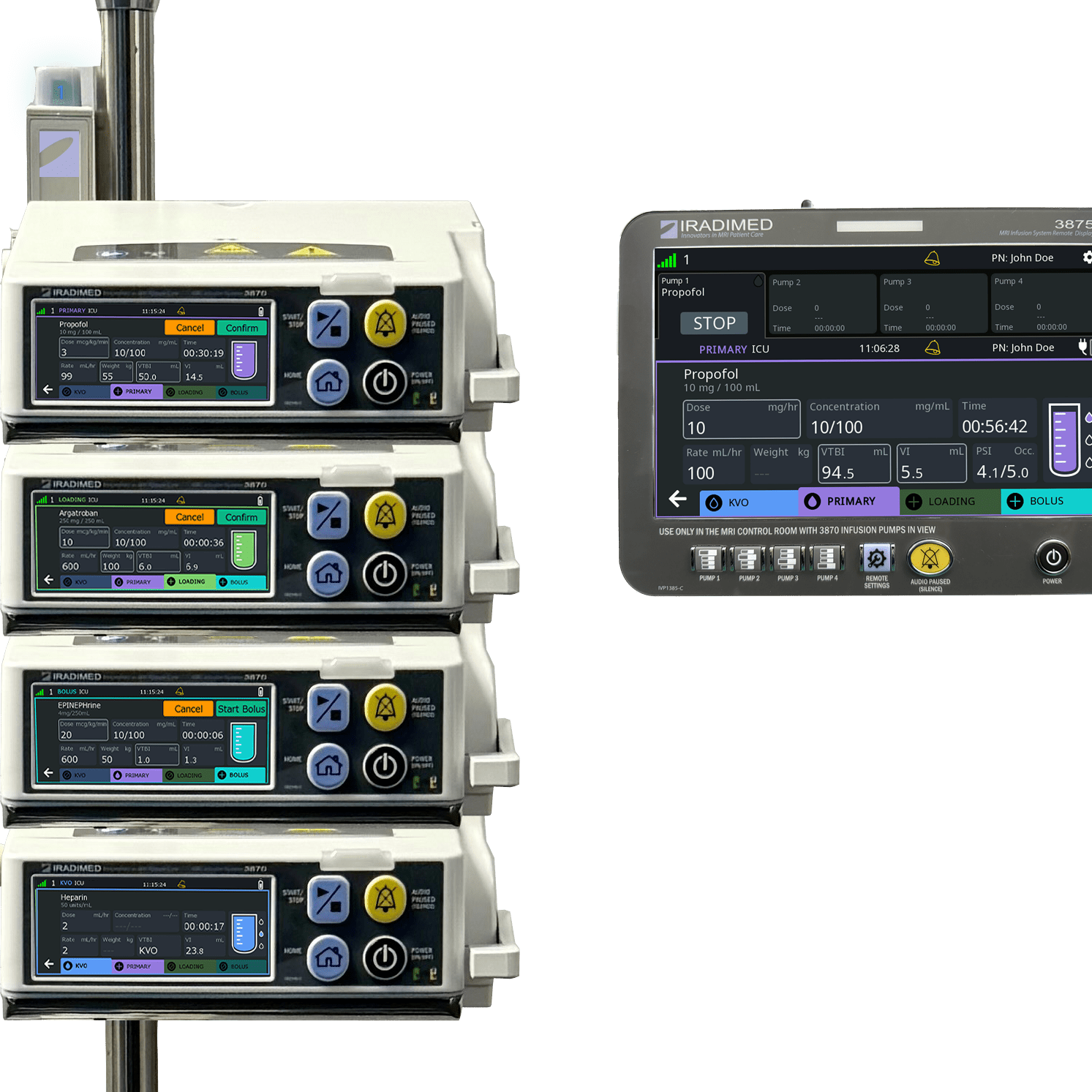 Iradimed-3870-Pump-Stack-with-