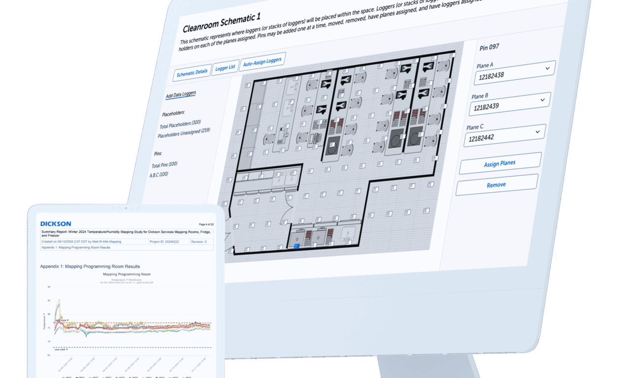 Dickson Introduces Temperature Mapping Suite