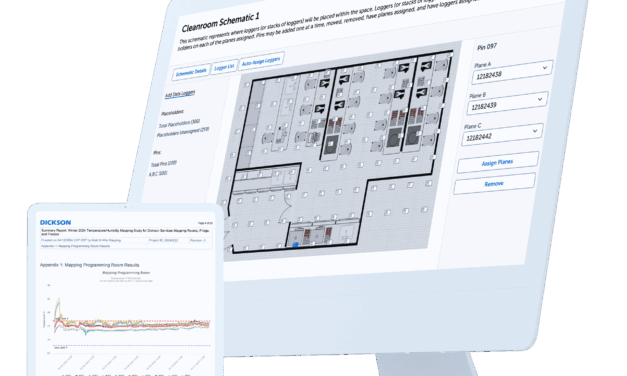Dickson Introduces Temperature Mapping Suite