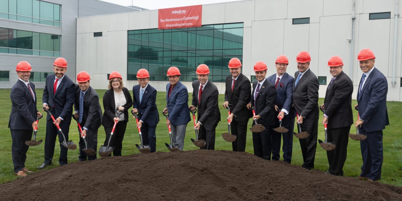 Mindray North America Breaks Ground on New Jersey Warehouse Expansion