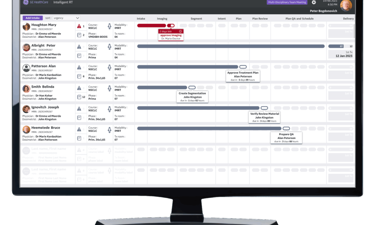 GE HealthCare Debuts AI-Supported Solution for Radiation Therapy Workflows