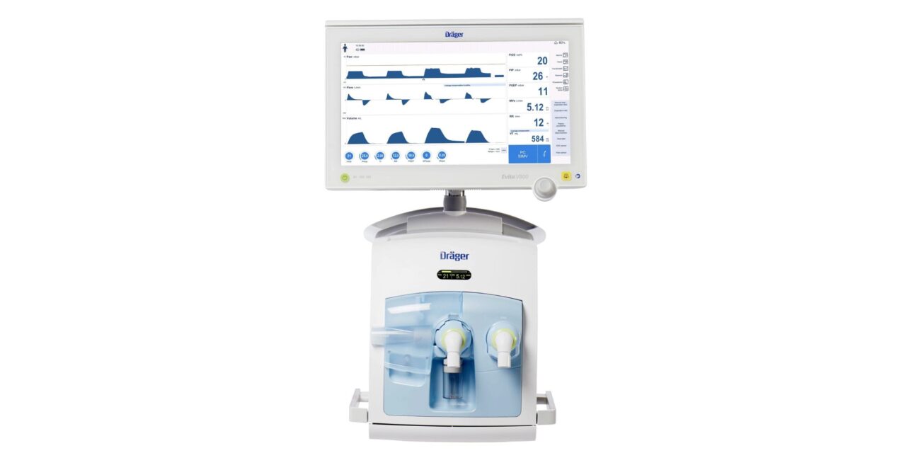 FDA Clears New Software for Draeger Evita V800 Ventilator