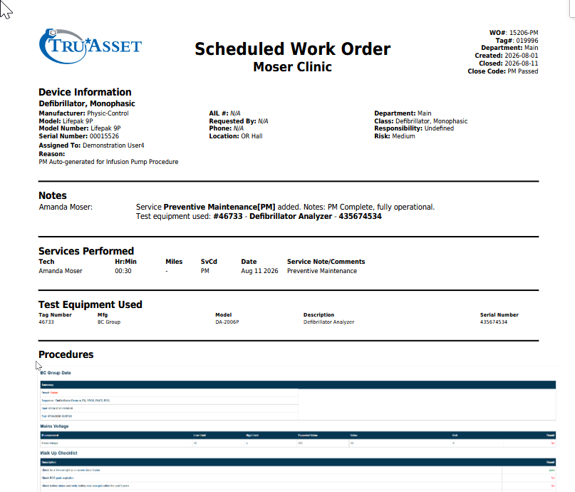TruAsset CMMS Software Integrates with BC Group Workflow Platform