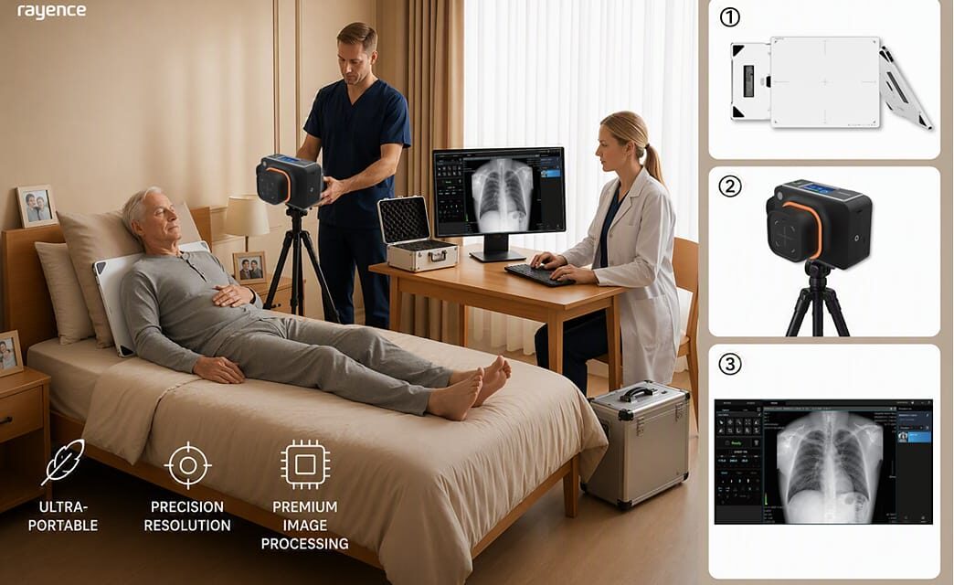 Rayence Launches Portable X-ray Engineered for Home and Field Care
