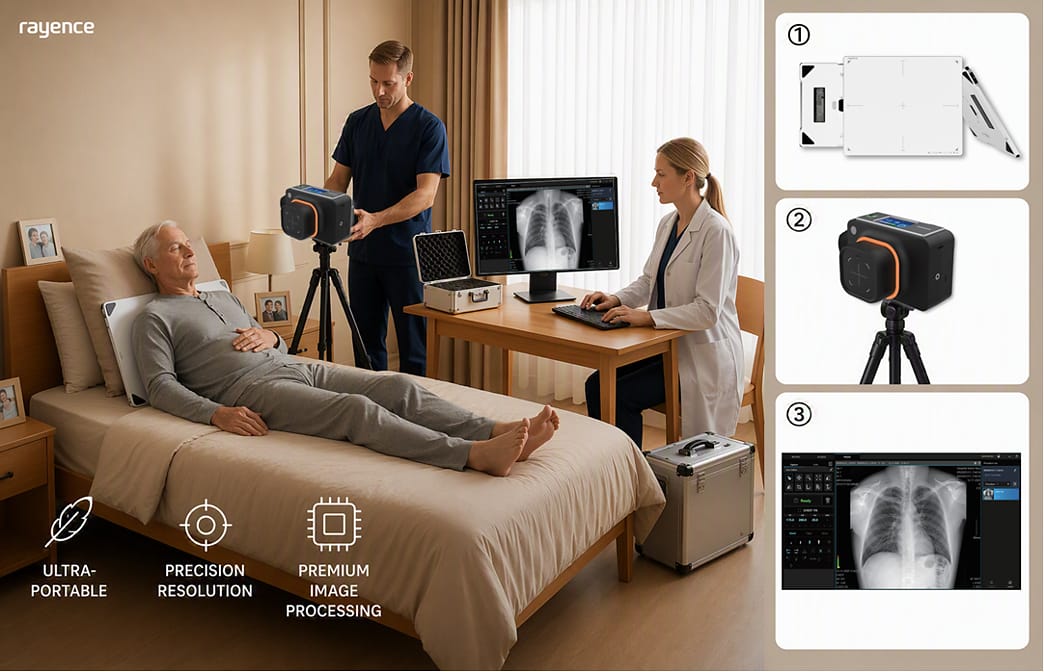 Rayence Launches Portable X-ray Engineered for Home and Field Care