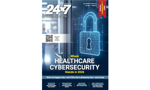 24×7’s Cybersecurity Special Issue Explores Growing Risks for Medical Devices